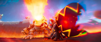 Dry Bowser and "Fury Bowser Jr." in The Super Mario Galaxy Movie