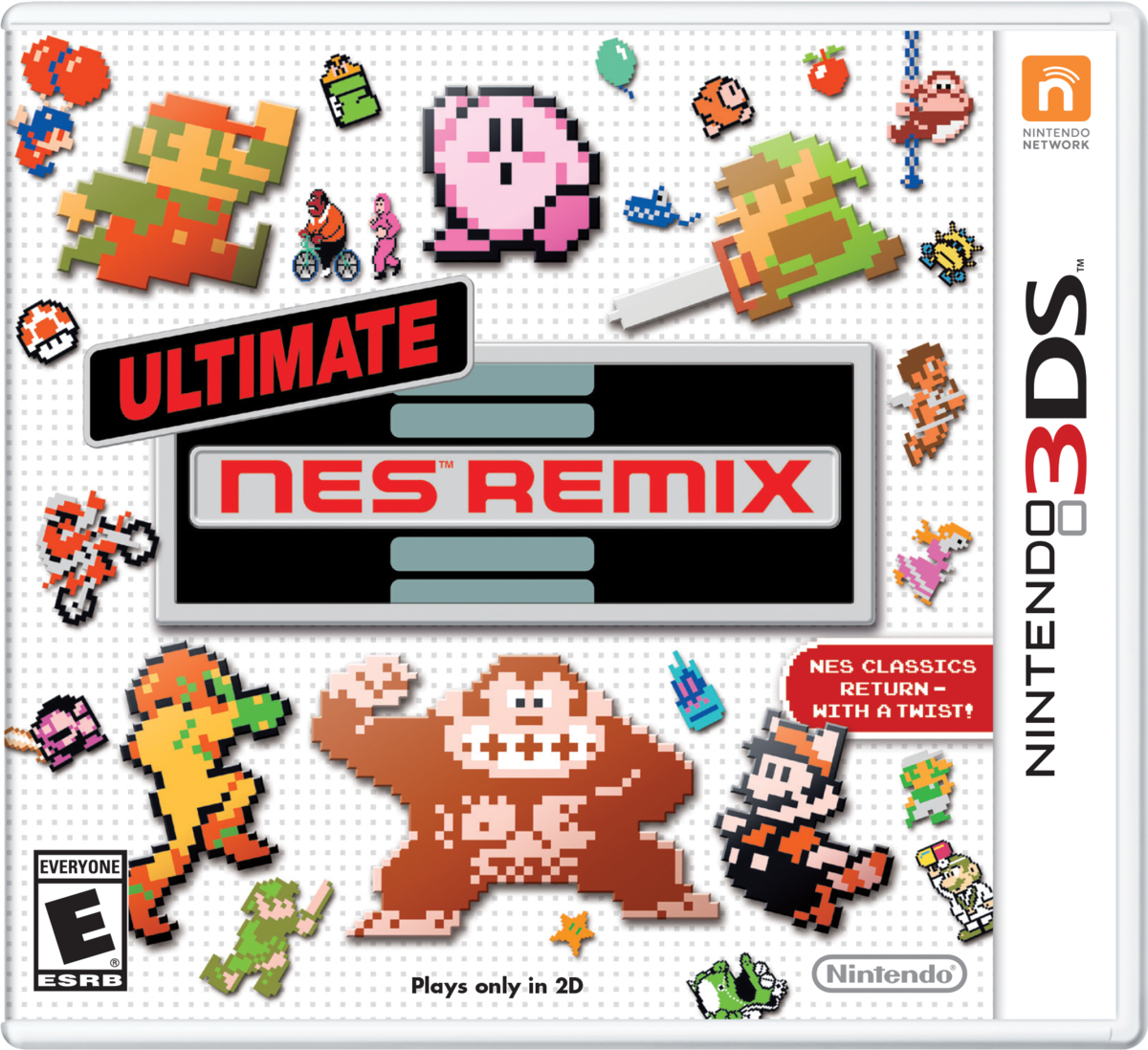 nes remix wii u game list