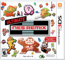 Ultimate NES Remix NA boxart.