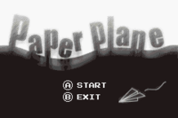 Title of the Paper Plane minigame