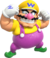 Artwork of Wario in Mario Party: The Top 100 (also used in Mario Kart Tour and Mario Party Superstars)