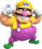 Artwork of Wario in Mario Party: The Top 100 (also used in Mario Kart Tour and Mario Party Superstars)