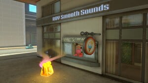 A Yoshi's location in Mario Kart World