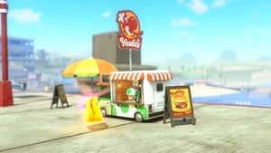A Yoshi's location in Mario Kart World