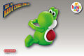 A figurine of Yoshi which plays music if it comes into contact with another object