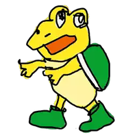 An amiibo drawing in WarioWare Gold