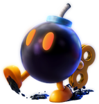 Artwork of a Bob-omb from Mario + Rabbids Sparks of Hope