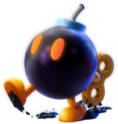 Artwork of a Bob-omb from Mario + Rabbids Sparks of Hope