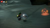 A photo of a Boo Ball from Luigi's Mansion 3
