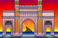 Gateway of India in the Macintosh version.