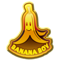 A Mario Kart Tour BaNaNa Boy gold badge