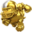 Chargin' Chuck (Gold) from Mario Kart Tour