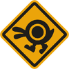 A sticker from Mario Kart World