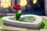 Royal Castle goal-line decoration