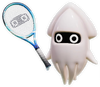 Artwork of Blooper from Mario Tennis Fever