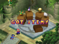 Mario gets an item.