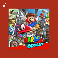 Cover image for the Top tracks playlist from Super Mario Odyssey on Nintendo Music