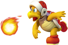 Fire Bro in New Super Mario Bros. U