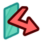 Small icon for the Counter status condition in Paper Mario: The Thousand-Year Door (Nintendo Switch)