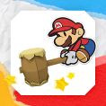 The picture shown with answer 1 to the second question of Paper Mario: The Origami King Trivia Quiz