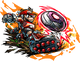 Mario character sticker for the Mario Strikers: Battle League trophy in the Trophy Creator application