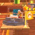 Screenshot of the level icon of Fort Fire Bros. in Super Mario 3D World
