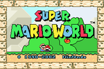 Super Mario World title screen