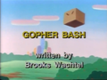 "Gopher Bash"