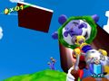 The cannon glitch in Super Mario Sunshine (Nintendo forgot half of this guy's model