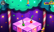 Bounce 'n' Trounce Ride on the bouncing ball and slam into your rivals to knock them off!