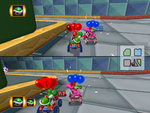 A 2-player Balloon Battle