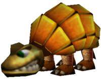 Unused model of an Army, from Donkey Kong 64.