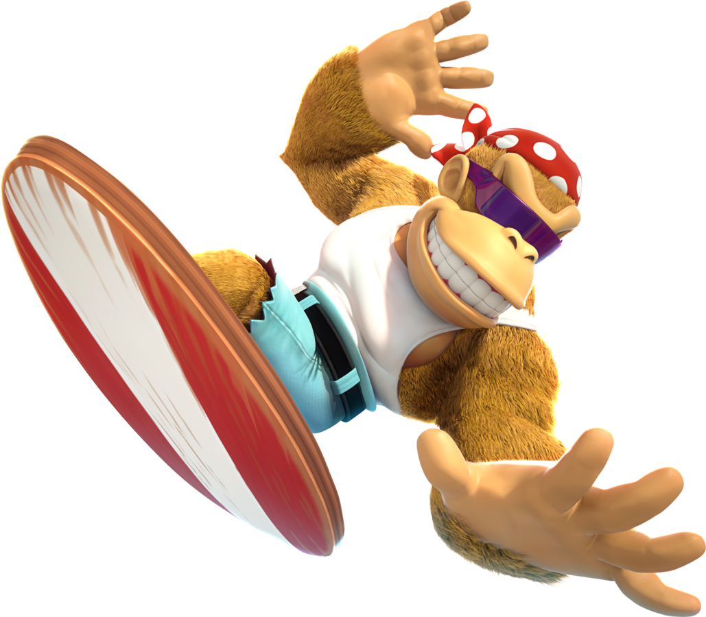 File:DKCTF Funky Kong Artwork.png - Super Mario Wiki, the Mario ...