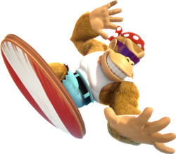 Funky Kong artwork for Donkey Kong Country: Tropical Freeze