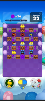 Stage 175 from Dr. Mario World