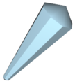 An icicle that serves an unknown purpose (labeled "turara"), likely to have been used in the Cold Storage.