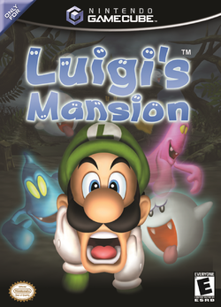 Luigi's Mansion boxart