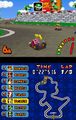 Another screenshot of Peach racing in Yoshi Circuit