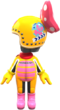 The Wendy Mii Racing Suit from Mario Kart Tour