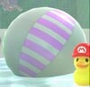 A Beach Ball and a Toy Duck at Squeaky Clean Sprint. Screenshot taken in Auto Mode using the in-game photo capture function.