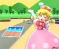 The course icon of the R variant with Peachette