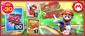 The Mario (Classic) Pack from the 2020 Mario vs. Luigi Tour in Mario Kart Tour