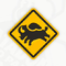 A sticker in Mario Kart World