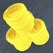 A coin pile in Mario Kart World