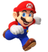 Artwork of Mario in Mario Party Superstars (originally used for Nintendo CSR Report 2021)