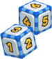 Artwork of Double Dice in Mario Party Superstars