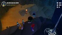 A roaming Goomba in Sunrise Temple on Beacon Beach