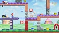 Screenshot of Merry Mini-Land level 4-6 from the Nintendo Switch version of Mario vs. Donkey Kong