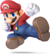 Artwork of Mario from Super Smash Bros. Ultimate