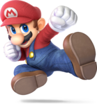 Artwork of Mario from Super Smash Bros. Ultimate